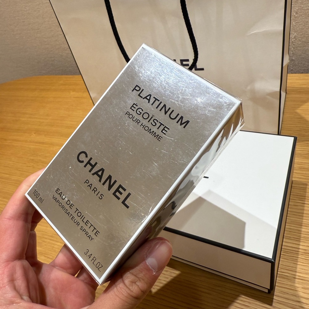 Chanel Platinum Égoïste Pour Homme Eau de Toilette 100ML Cologne